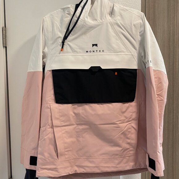 Montec Dune Women's Ski Jacket Women Old White/Black/Soft Pink
